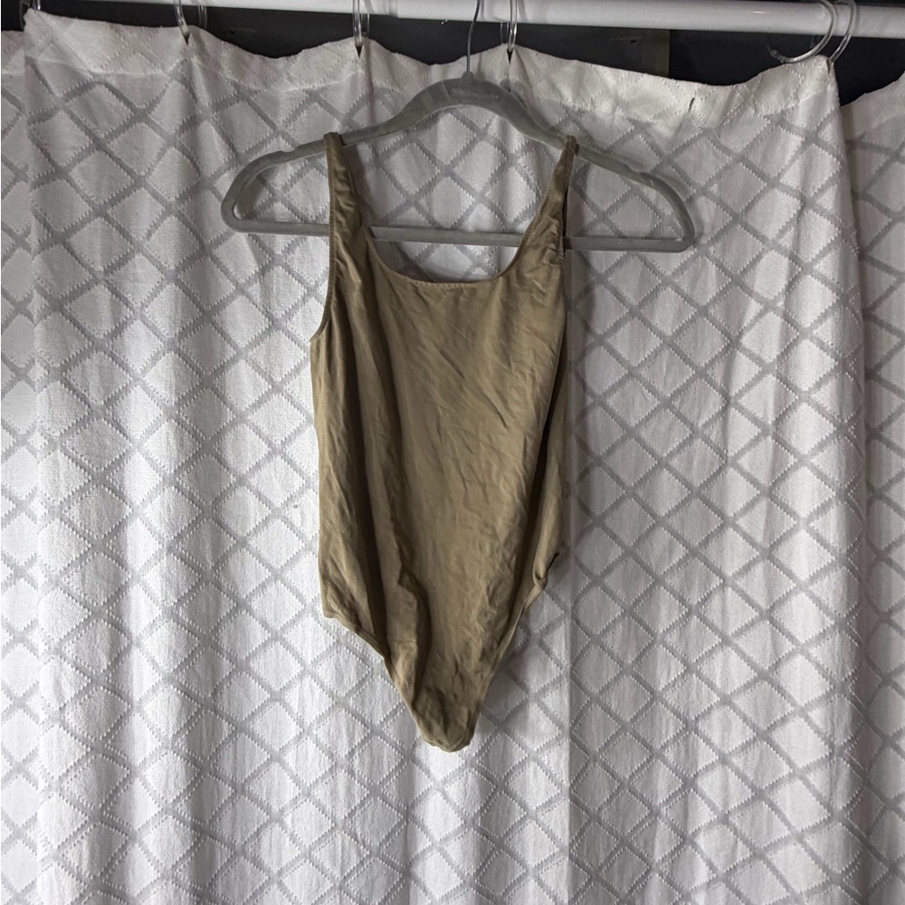 SKIMS Tan Shapewear Bodysuit